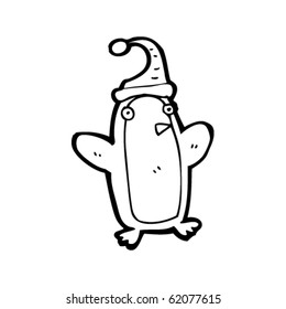 caricatura de pingüino