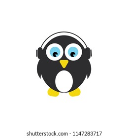penguin cartoon icon