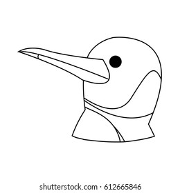 penguin cartoon icon