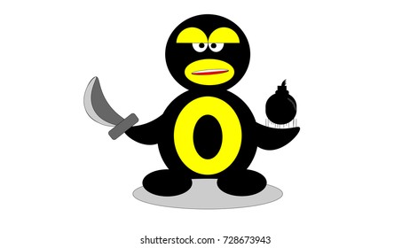Penguin cartoon idea 