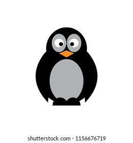 penguin cartoon illustration vector