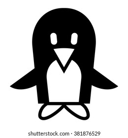 Penguin cartoon vector