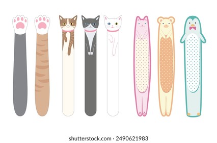 
penguin cat cat hand fun animals