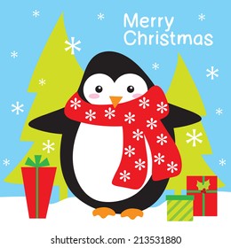 penguin and christmas