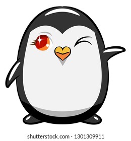 penguin clipart design