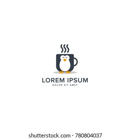 penguin coffee logo