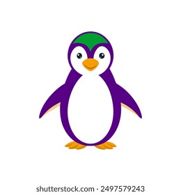 Penguin Color Illustration design eps file