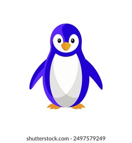 Penguin Color Illustration design eps file