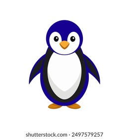 Penguin Color Illustration design eps file