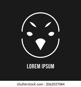 penguin cut identity template icon design element. Penguin logo