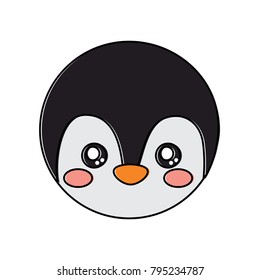 penguin cute animal icon image 