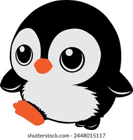 PENGUIN CUTE  CARTOON ILLUSTRATION  DESIGN