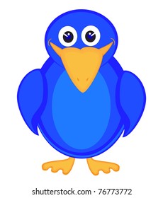 penguin dark blue