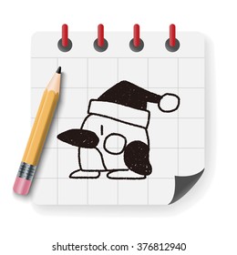 penguin doodle drawing