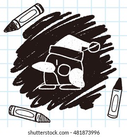 penguin doodle drawing