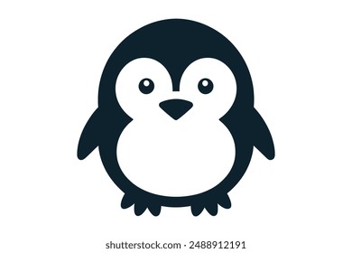 Penguin with editable vector collections 