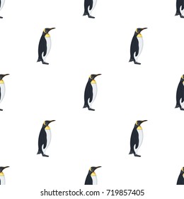 Penguin, flightless sea bird. The Imperial Penguin single icon in cartoon style vector symbol stock illustration web.