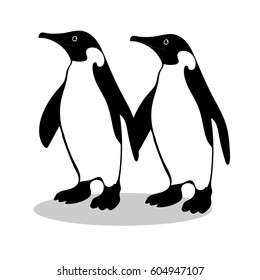 Penguin friendship symbol loyalty