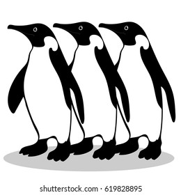 Penguin friendship symbol loyalty