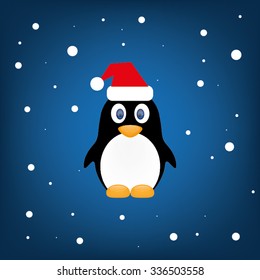  penguin ,hat