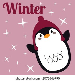 penguin hello winter look with spark 