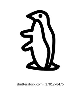 penguin icon or logo isolated sign symbol vector illustration - high quality black style vector icons
