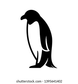 penguin icon logo vector art