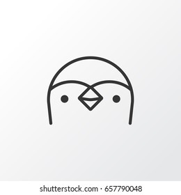Penguin Icon Symbol. Premium Quality Isolated Diver Element In Trendy Style.