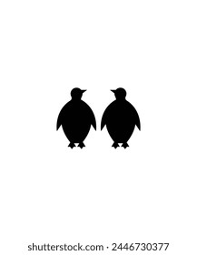 penguin icon, vector best flat icon.