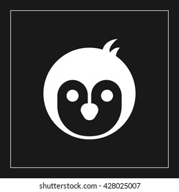 penguin  icon. penguin vector illustration