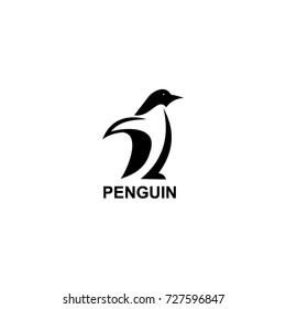 Penguin Icon Vector Illustration