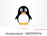 penguin icon vector illustration eps10.