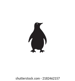penguin icon vector illustration logo design