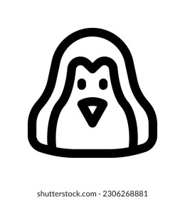 penguin icon for your website design, logo, app, UI.