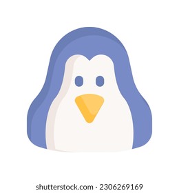 Pinguin-Symbol für Ihr Website-Design, Logo, App, Benutzeroberfläche.