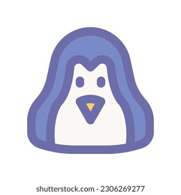 penguin icon for your website design, logo, app, UI.