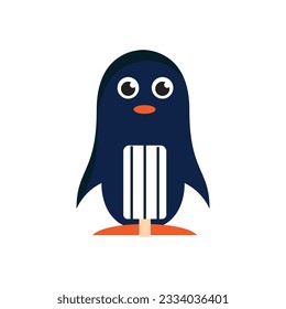 penguin jail or penguin ice cream logo.
