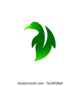 Penguin Leaf Logo