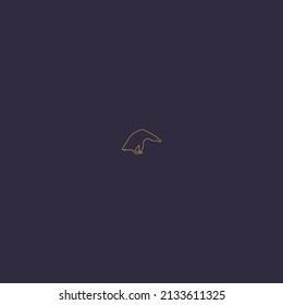 Penguin logo concept. Vector Illustrator.
