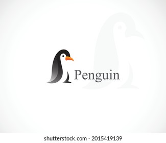 penguin logo creative animal wild bird icon design template