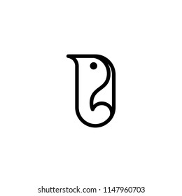 penguin logo design