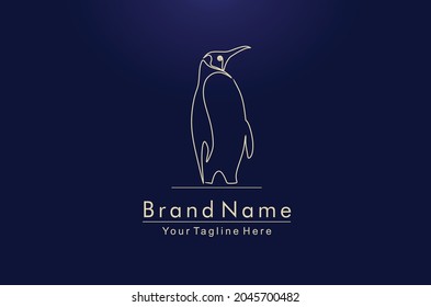 Penguin logo design -Modern Logo Design-Modern Businees Logo