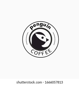 Penguin Logo Design template vector illustration for business. 