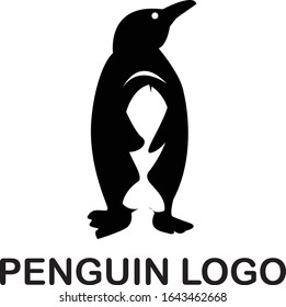 Penguin logo design in vector format for product, brand, industry, etc 