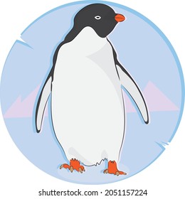 Penguin Logo Flat Vector Aesthetic

Flat logo simple penguin