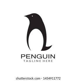 Penguin Logo Template vector icon illustration design