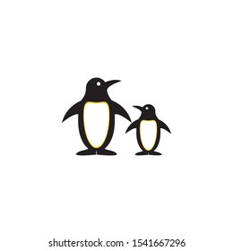 Penguin logo template vector icon design