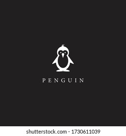 Penguin logo template vector icon design