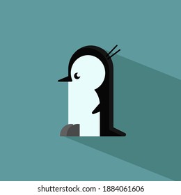 penguin logo vector art and graphics