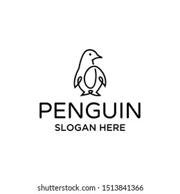 Penguin logo vector gaphic design